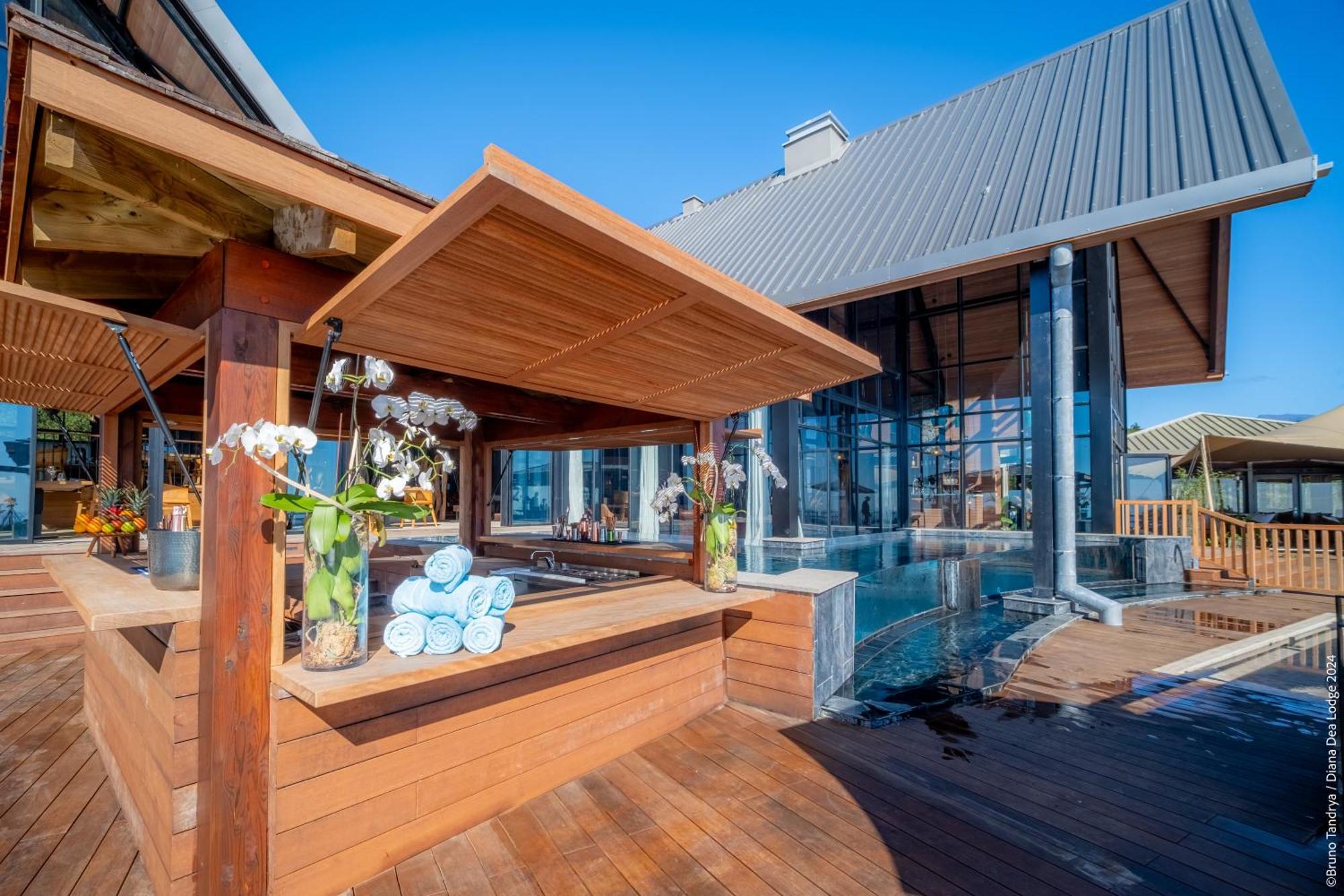 Hotel Diana Dea Lodge & Spa Sainte Anne Exterior photo